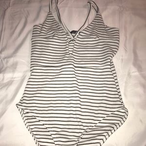 Striped Tank Bodysuit